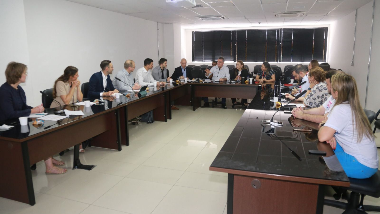 Durante os dias de visita, a delegação alemã conhecerá unidades de referência da rede municipal